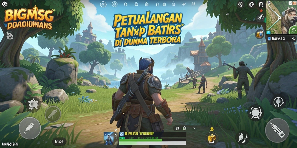 Gameplay penuh aksi di dunia terbuka BIGMSG.