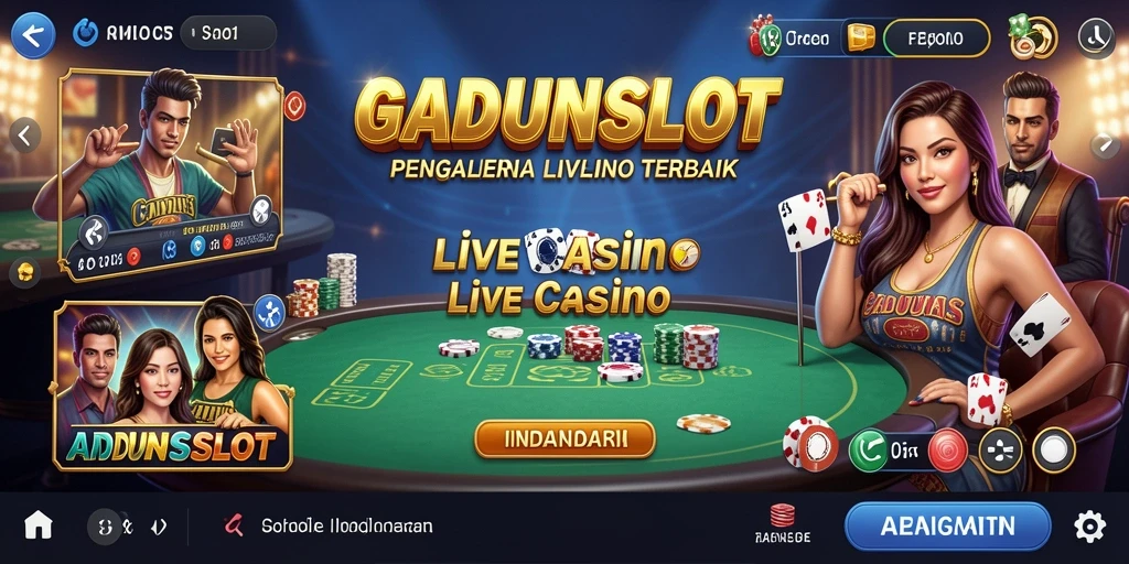 Tampilan menarik dan interaktif dari gameplay GADUNSLOT yang memukau.