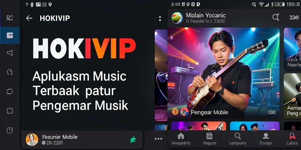 Tangkapan layar HOKIVIP menunjukkan pengalaman bermain musik yang menyenangkan.