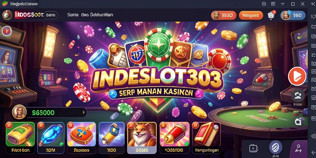 Tampilan permainan slot yang menarik di INDESLOT303.