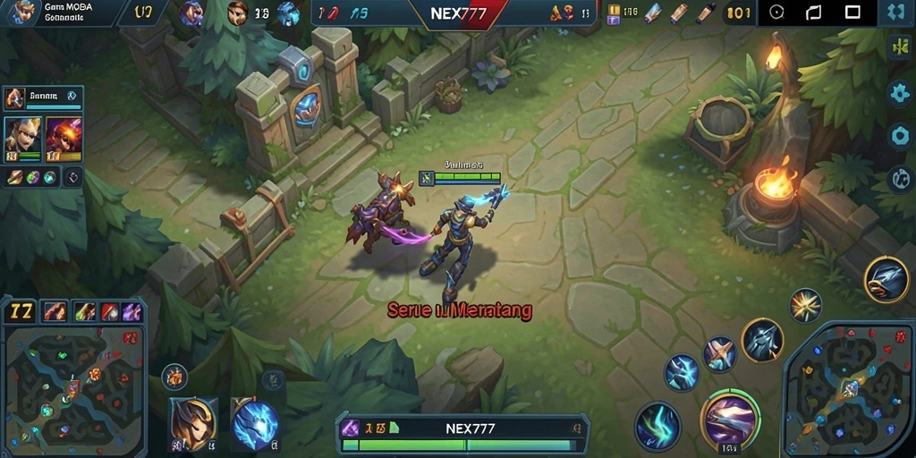 Tangkapan layar gameplay NEX777 yang mendebarkan dan seru.