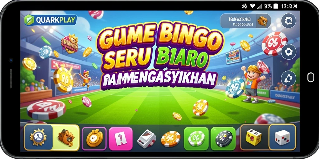 Tampilan gameplay Bingo yang menarik dan interaktif di QUARKPLAY.