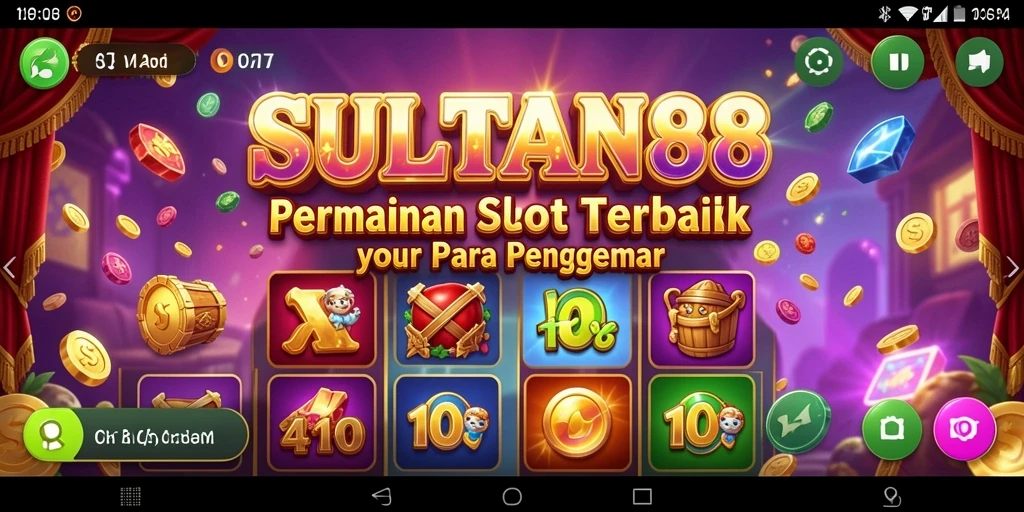 Tampilan gameplay Slot yang mengasyikkan di SULTAN88.