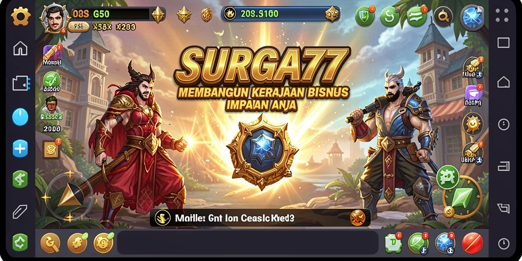 Tampilan gameplay menarik dari SURGA77 yang penuh dengan strategi Tycoon.