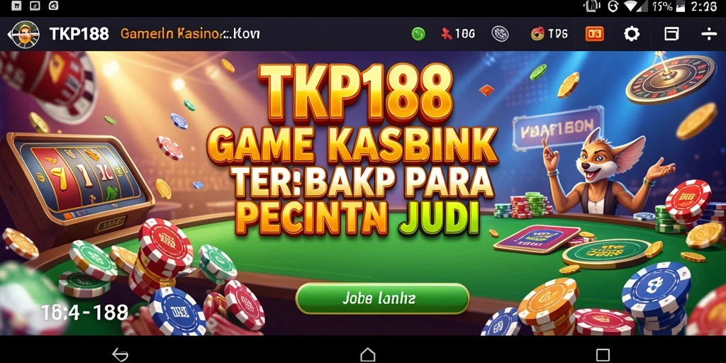 Tampilan screenshot gameplay kasino di TKP188 yang menarik.