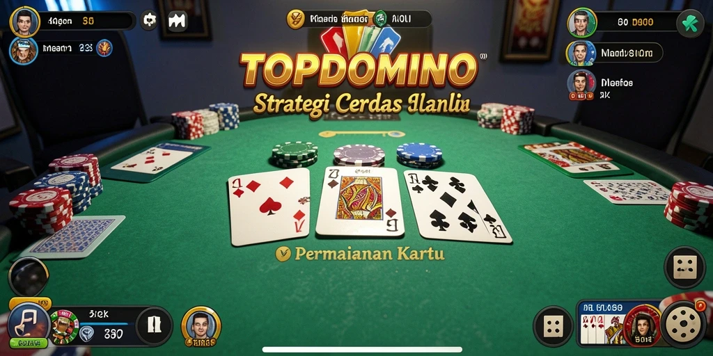 Screenshot utama dari gameplay di <strong>TOPDOMINO</strong> yang menampilkan strategi menarik.